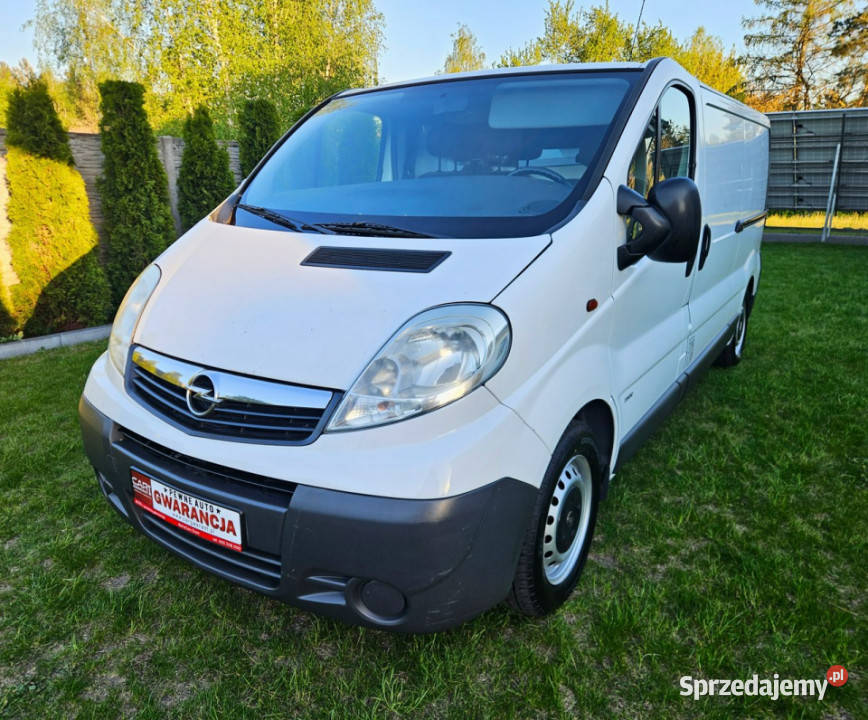Opel Vivaro 20114 DŁUGI LONG2xDRZWI FV23Rata500 Śrem