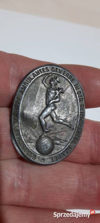 odznaka AMBULANTES GEWERBE IN DER REICHSGRUPPE Warszawa