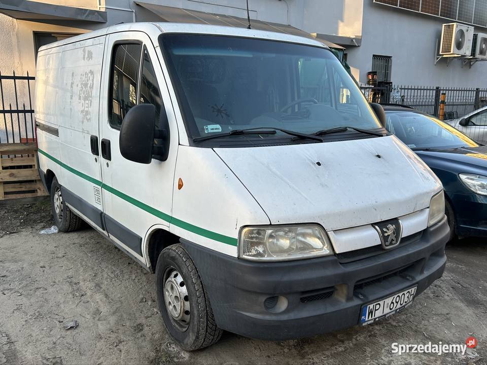 Peugeot Boxer 2005r 20hdi uszkodzony silnik Peugeot mazowieckie sprzedam