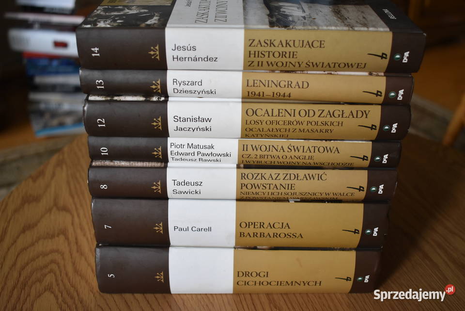 Cykl książek Biblioteka II Wojny Światowej mazowieckie