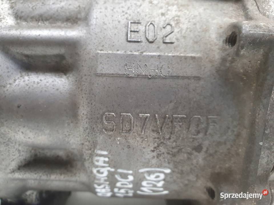 Nissan Qashqai 15 DCI SPRĘŻARKA KLIMATYZACJI lubelskie Chełm