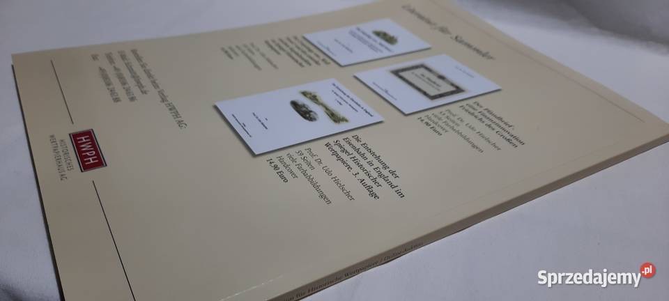 katalog aukcyjny papierów wartościowych 60 Warszawa sprzedam