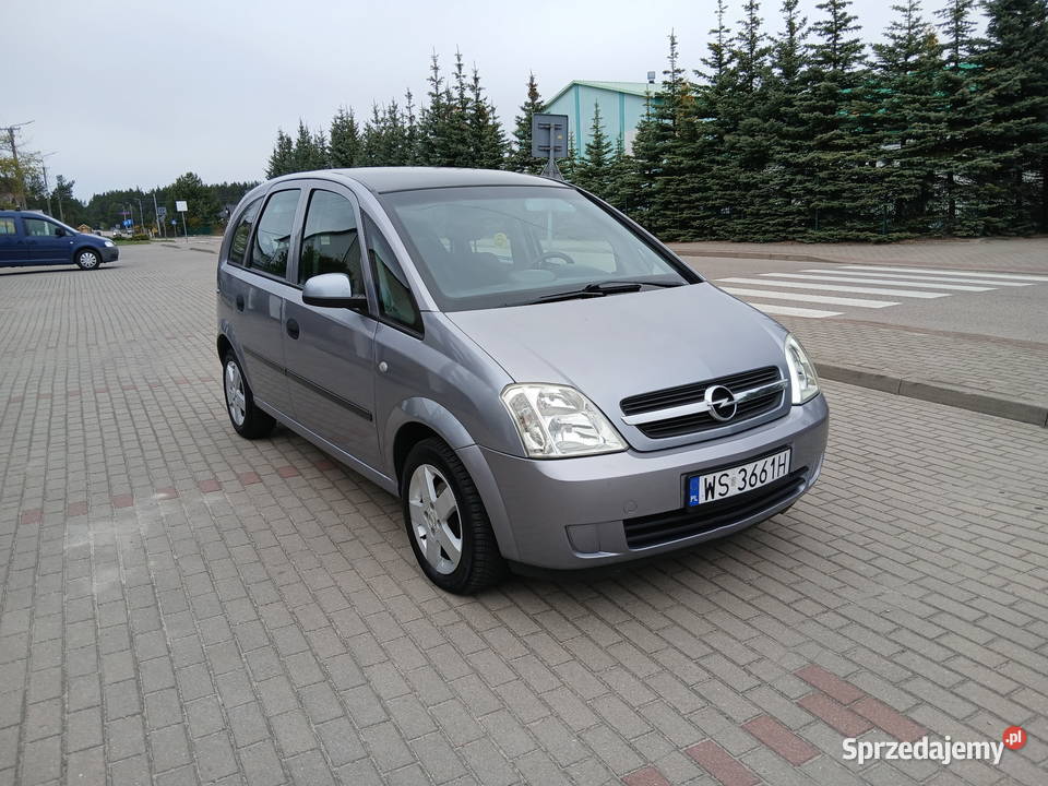 Opel Meriva 16 alufelgi 2003 isofix Ciechanowiec