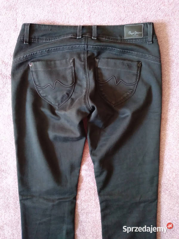Czarne spodnie damskie Pepe Jeans rozmiar M sprzedam