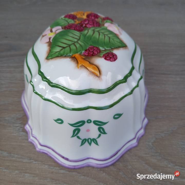 Ozdobna foremka porcelanowa forma Franklin Mint Warszawa