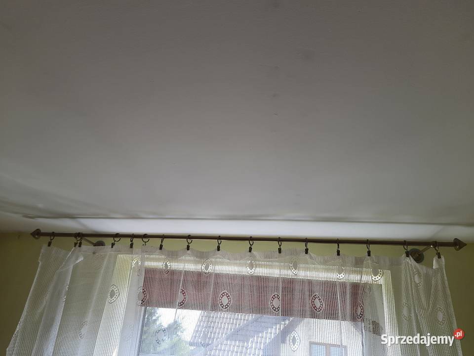 Karnisz metalowy Wystrój okien lubelskie Pogonów