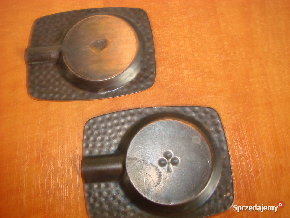 Kier Trefl miedziane popielniczki Pruszcz Gdański