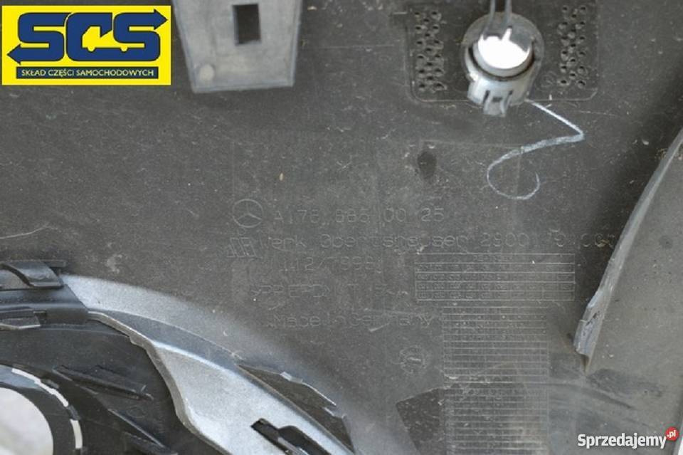 MERCEDES A KLASA W176 ZDERZAK PRZEDNI PRZED LIFT osobowe Karoseria