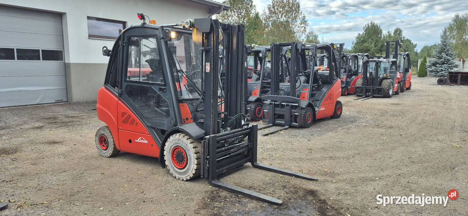 Wózek Widłowy Linde H30T 4 sekcje Pozycjoner Wózki widłowe mazowieckie Małkinia Górna