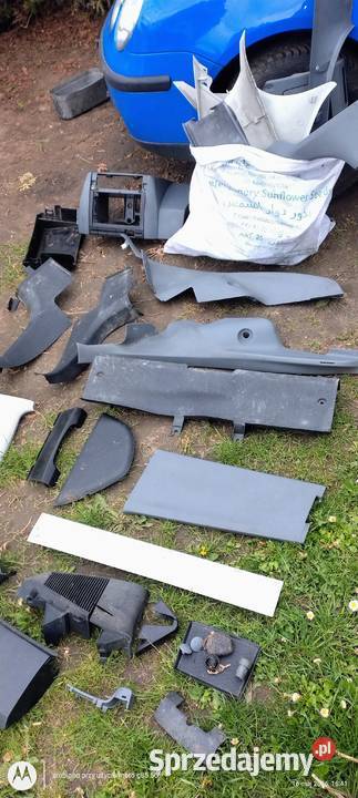 Plastiki wnętrza Skoda Fabia 1 hatchback osobowe dolnośląskie Lubin sprzedam