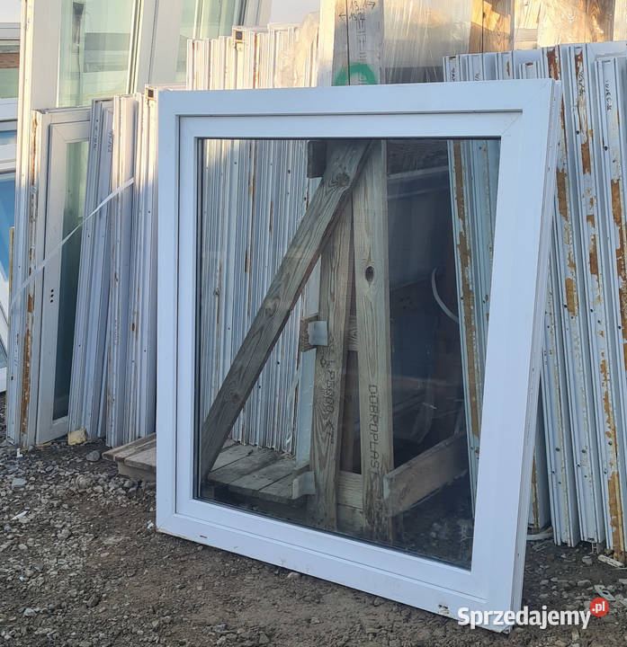 OKNA KacprzaK OKNO PCV 123X134 Używane lubelskie