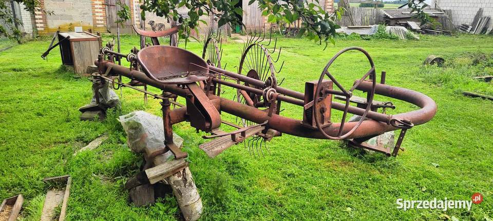 Zgrabiarka Pająk Przewracarka do siana grochu lubelskie Zamość