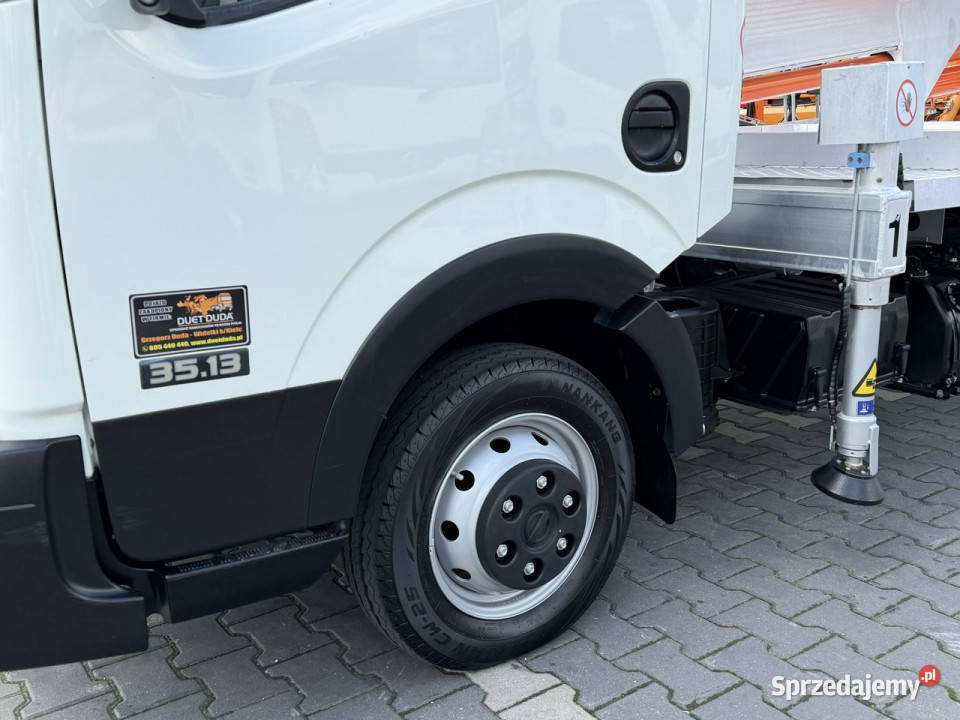Nissan Cabstar Podnośnik Koszowy Zwyżka Multitel Rok produkcji 2018 Widełki