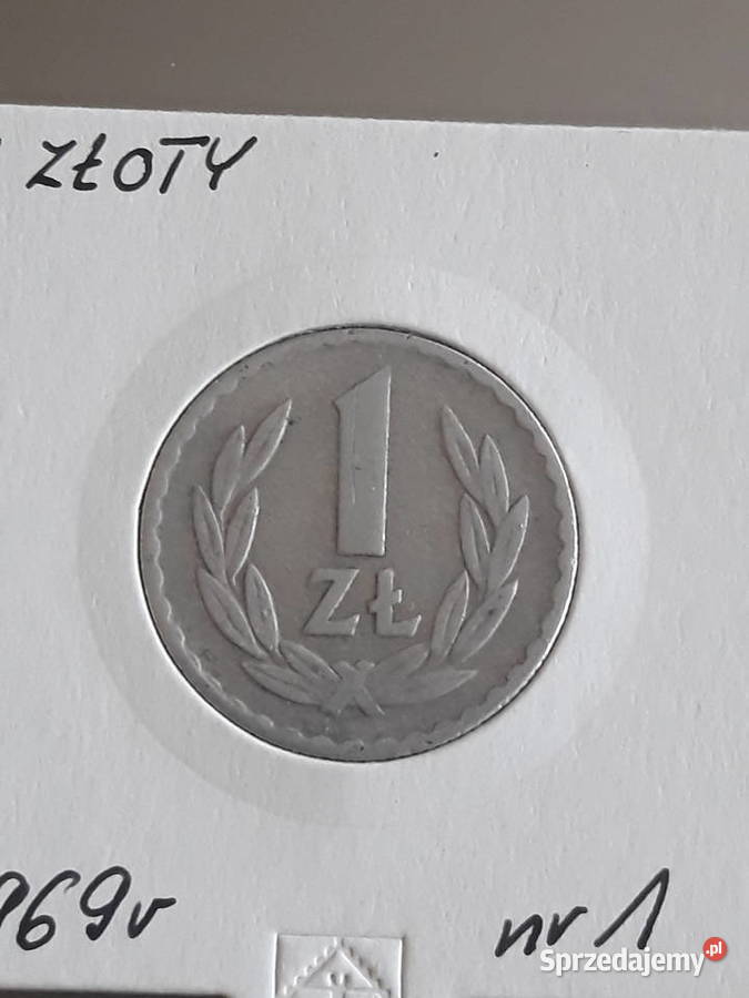 1 złoty 1969 r Rzadkość sprzedam