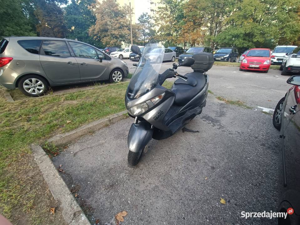 Suzuki burgman 125cc na kat b 2009r wtrysk pas napędowy