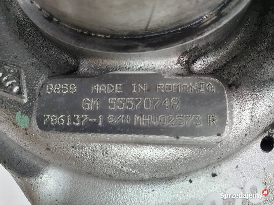 TURBOSPRĘŻARKA Opel Insignia 20 CDTI turbo osobowe