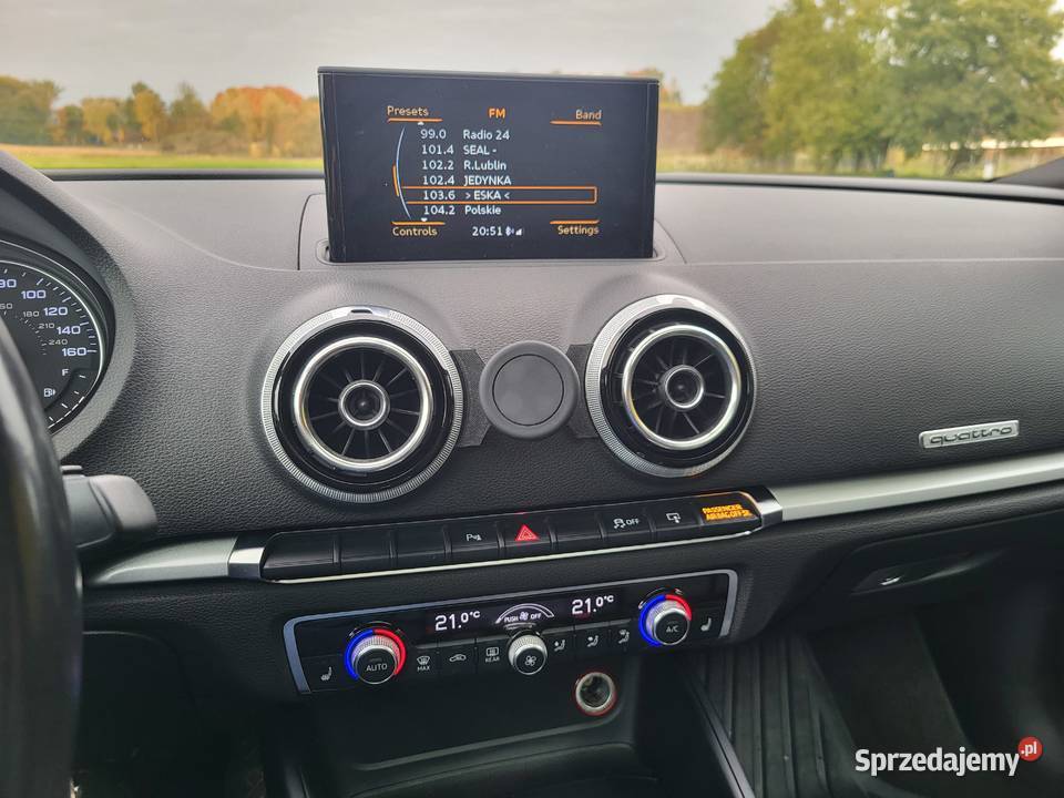 Audi A3 8V 20 TFSI 2015r Quattro 300 A3 Jabłonna-Majątek