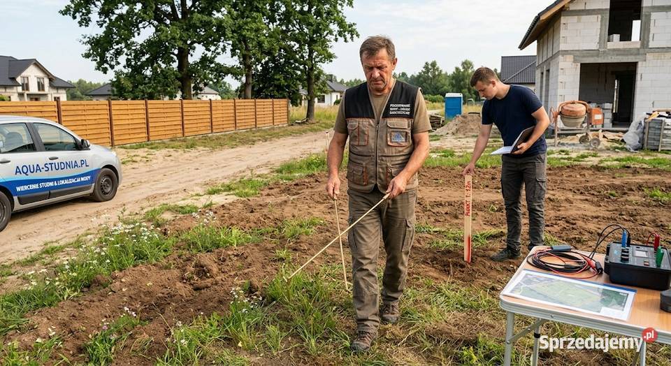 Lokalizowanie warstwy wodonośnej wody Wykopy, roboty ziemne Wykopy, roboty ziemne Wrocław