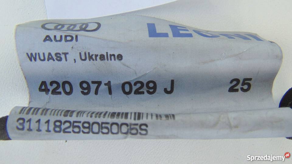 INSTALACJA WIĄZKA DRZWI LEWE AUDI R8 420971029 Nowy Tomyśl sprzedam