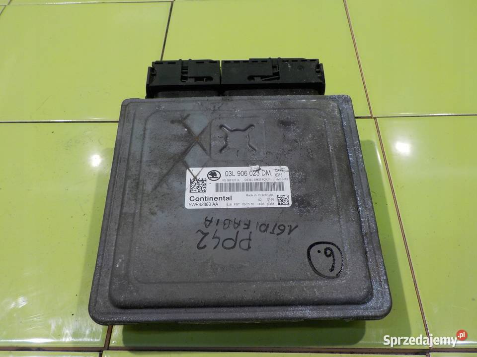 SKODA FABIA II LIFT 16 TDI 10r sterownik