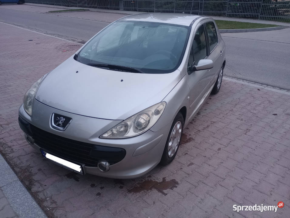 Peugeot 307 14 benzyna Hatchback rocznik 2007 307 Limanowa