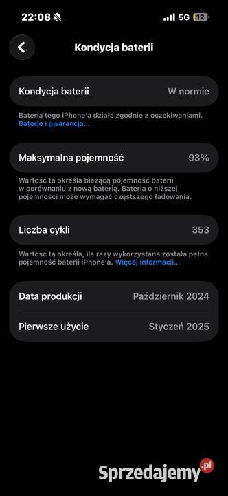 iPhone 16 128GB Apple / iPhone Wrocław