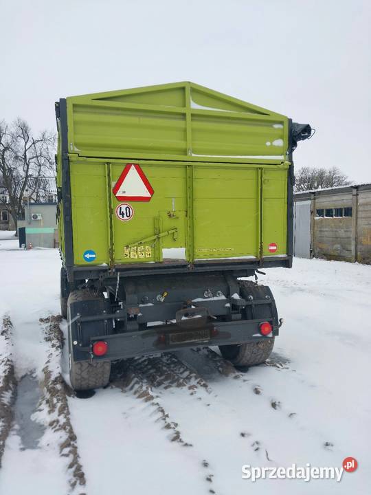 Przyczepa wywrotka trzy stronns Kgel 16t burtowe Tuchola