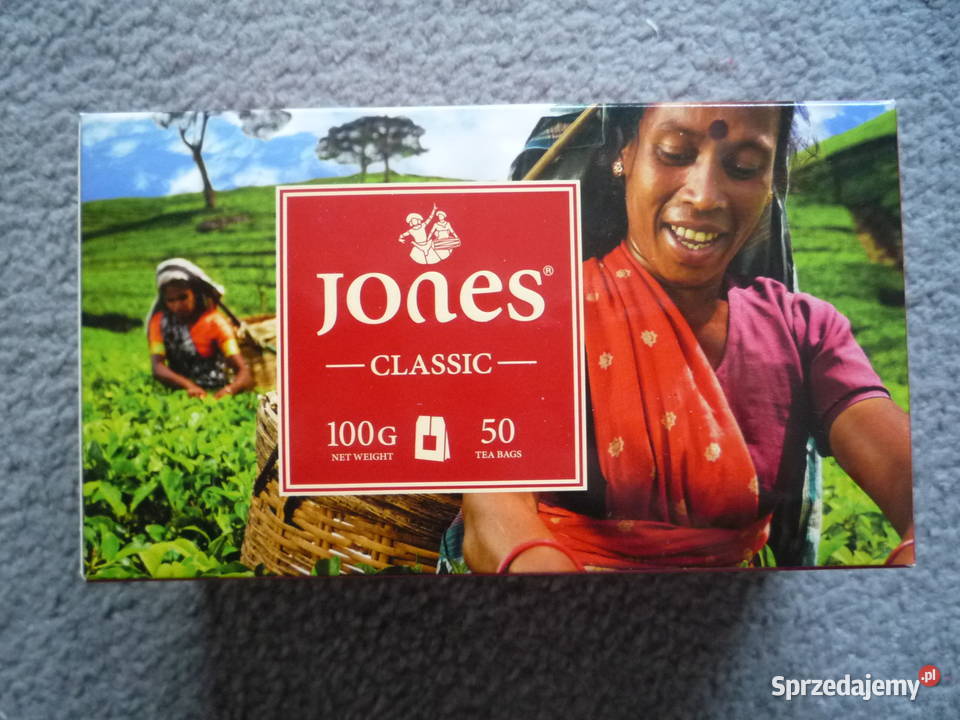 Jones Classic herbata czarna ekspresowa 100g 50 Szczecin