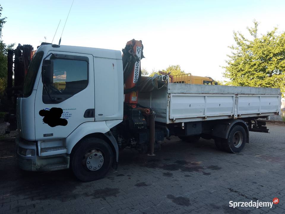 Renault Midlum wywrotka z HDS 2001 manualna Rędziny