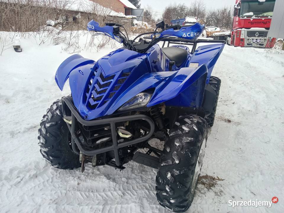 yamaha volverine 450 4x4 wyciagarka transport Lublin