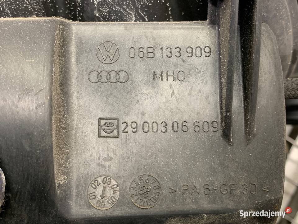 KOLEKTOR SSĄCY AUDI A4 B6 06B133909 20 130 0005 Kolektory ssące