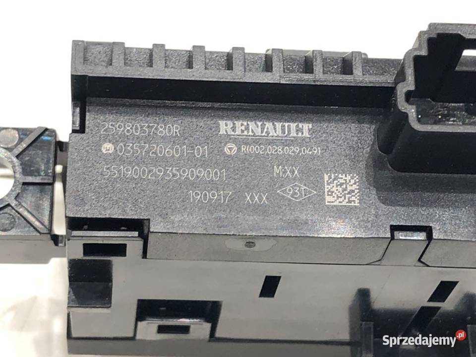 PRZEŁĄCZNIK REGULACJI ŚWIATEŁ RENAULT CLIO V osobowe Czujniki i sterowniki świateł