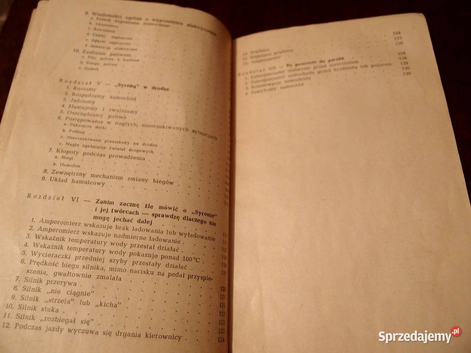 FSO Syrena poradnik Użytkownika 1965r rarytas Łódź