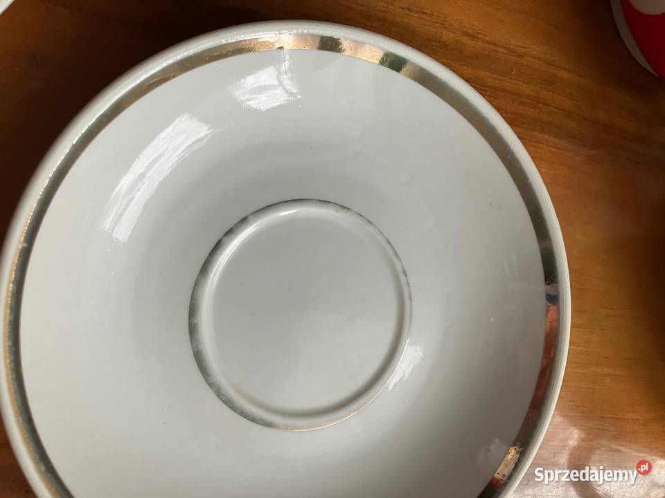 Serwis kawowy herbata porcelana ZSRR PRL retro Nisko