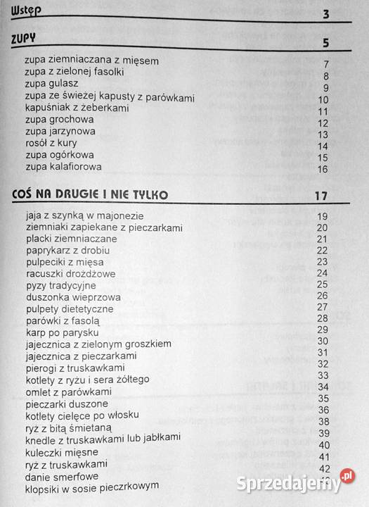 Przepisy kulinarne mojej babci mojej mamy i moje Chełm