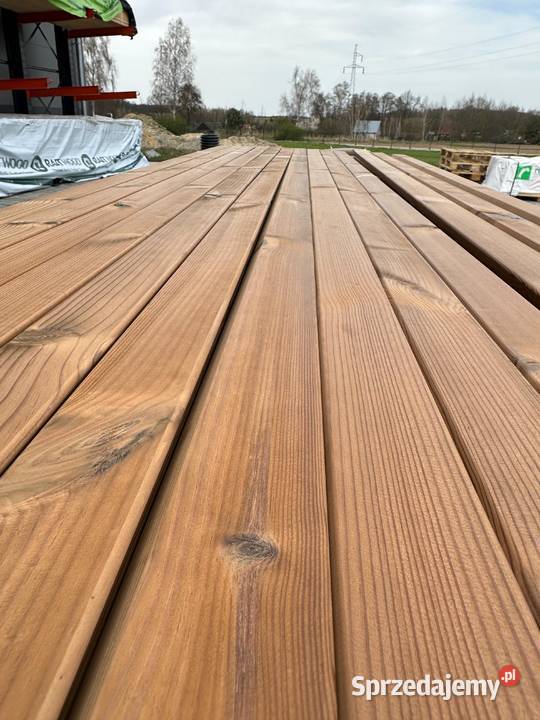 DESKA ELEWACYJNA TERMO THERMO SOSNA ROMB RHOMBUS dolnośląskie Prusice