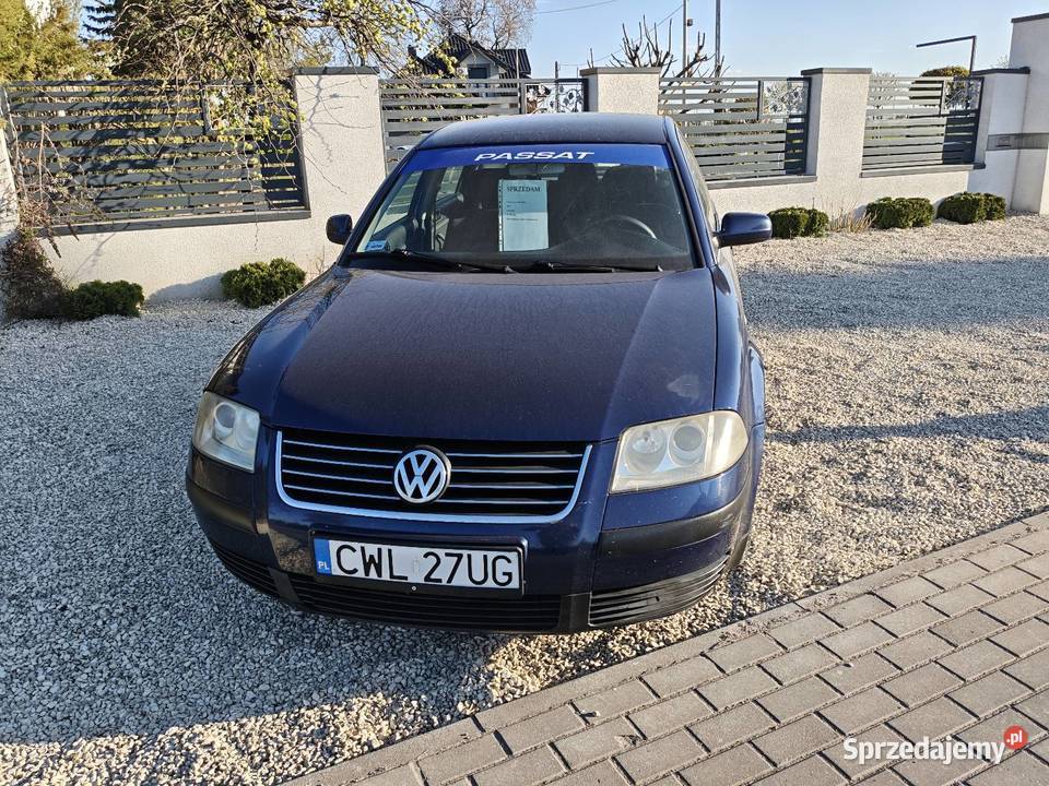 VW passat B5 FL 19 TDI 130 welurowa tapicerka Włocławek