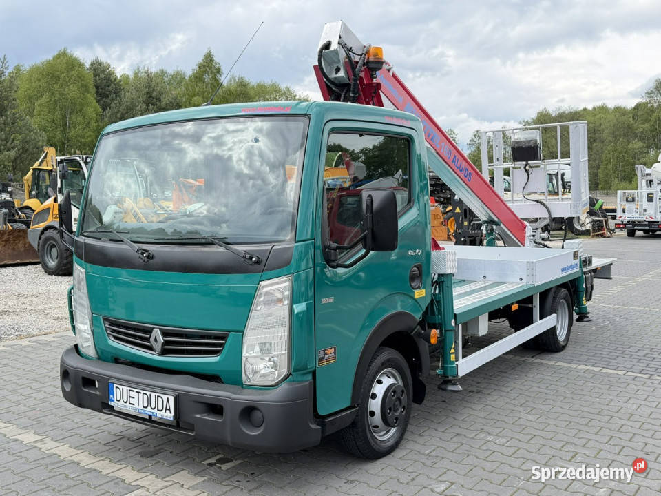 Renault Maxity Podnośnik Koszowy 165m Multitel Widełki