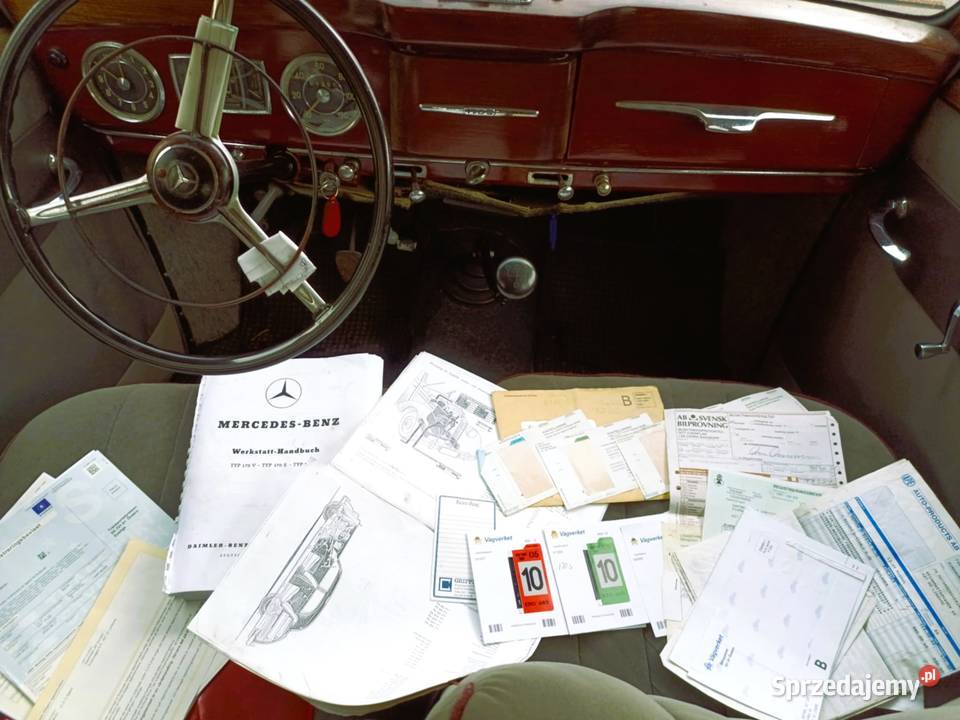 MercedesBenz 170 S W136 1950 1767cm3 Pozostałe Częstochowa
