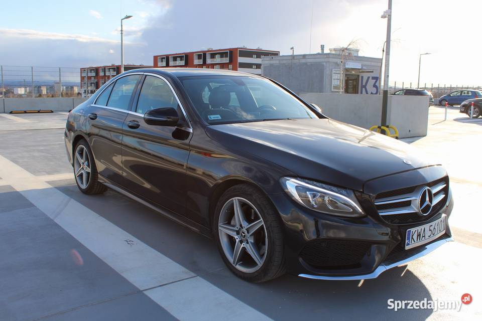 MercedesBenz Klasa C 200 d 7GTRONIC AMG Line elektryczne lusterka Mercedes-Benz Kraków