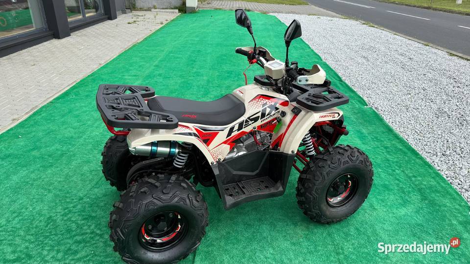 Quad spalinowy Asix Hunter 125cc BEŻOWOCZERWONY Pojazdy elektryczne i spalinowe Budzyń