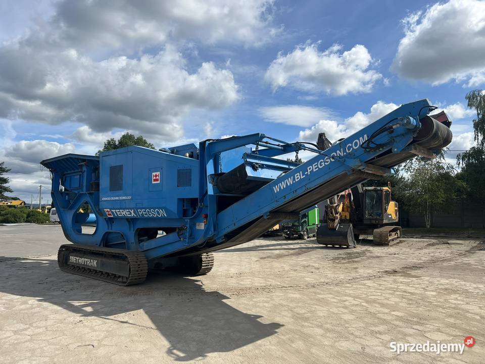 Kruszarka szczękowa Terex Pegson Metrotrak HA Pozostałe Zator