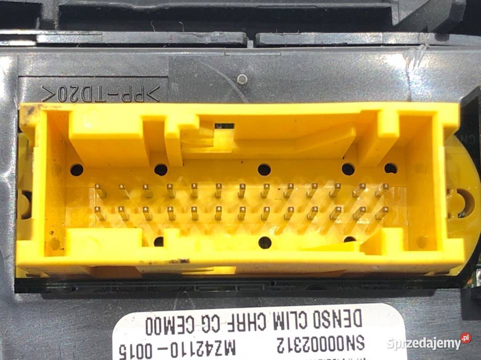 PANEL STEROWANIA NAWIEWU CITROEN C4 PICASSO I