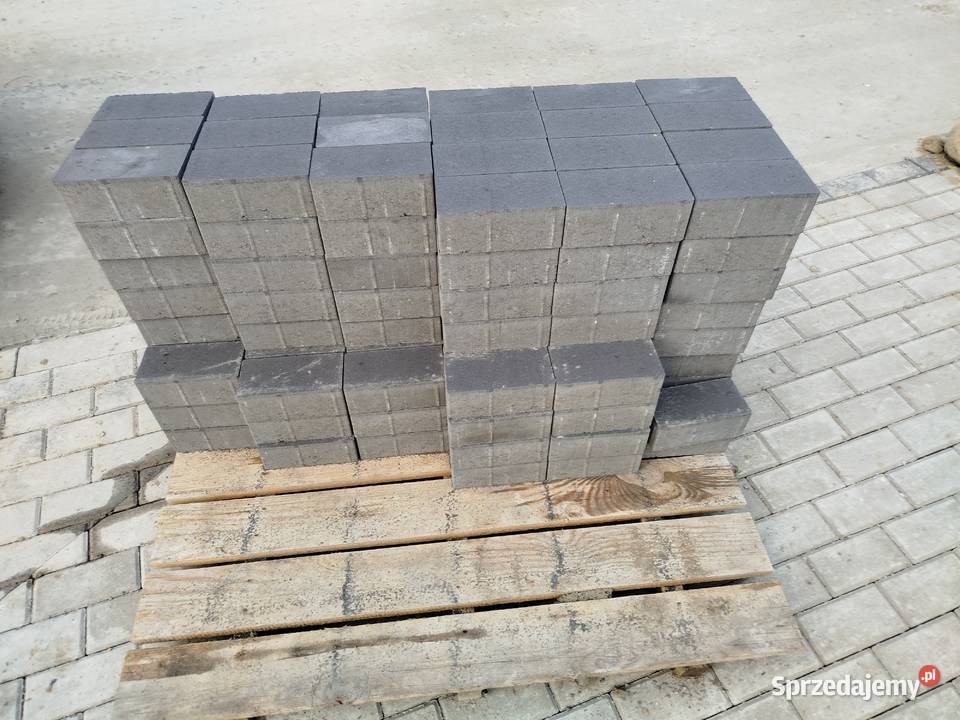 Kostka brukowa antracyt grafit 20x10 grubość 8 Gniezno
