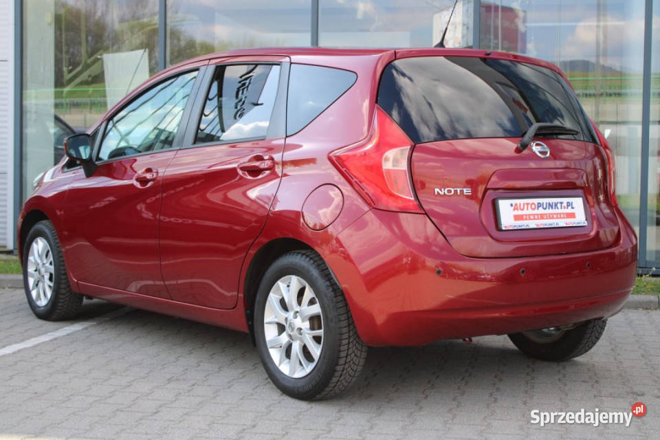 NISSAN Note 2016r Salon Polska Czujniki tył Bielsko-Biała