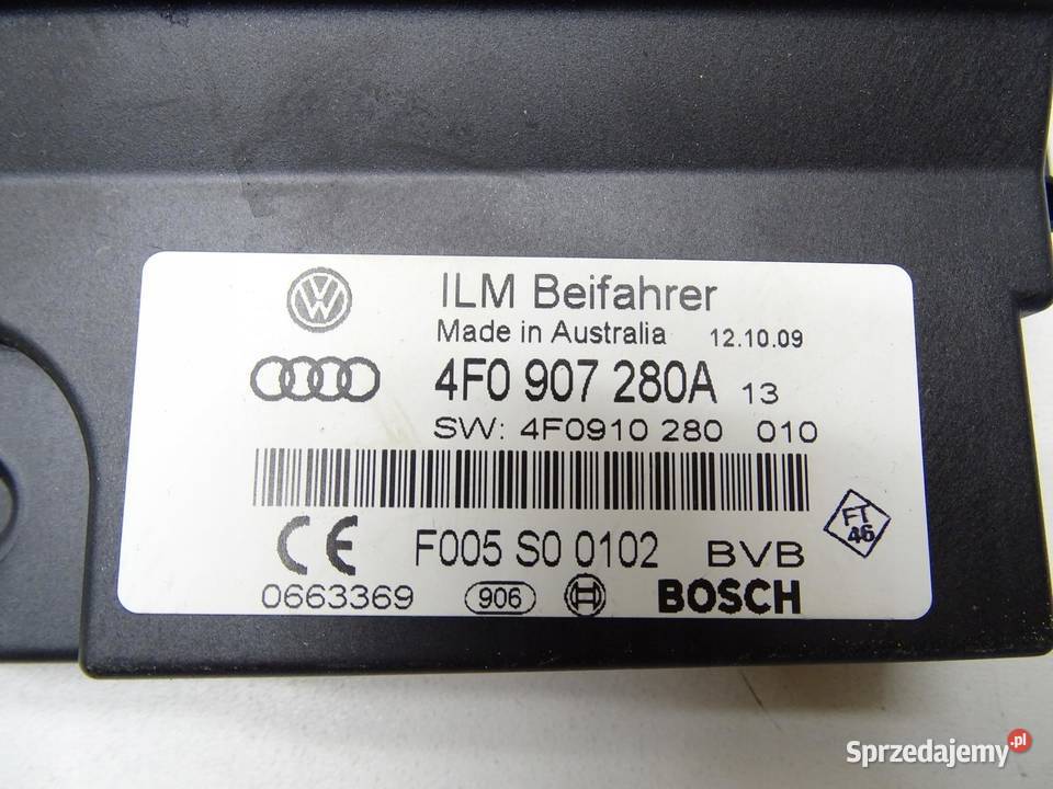 MODUŁ STEROWNIK MOCY AUDI A6 C6 LIFT 20 TDI