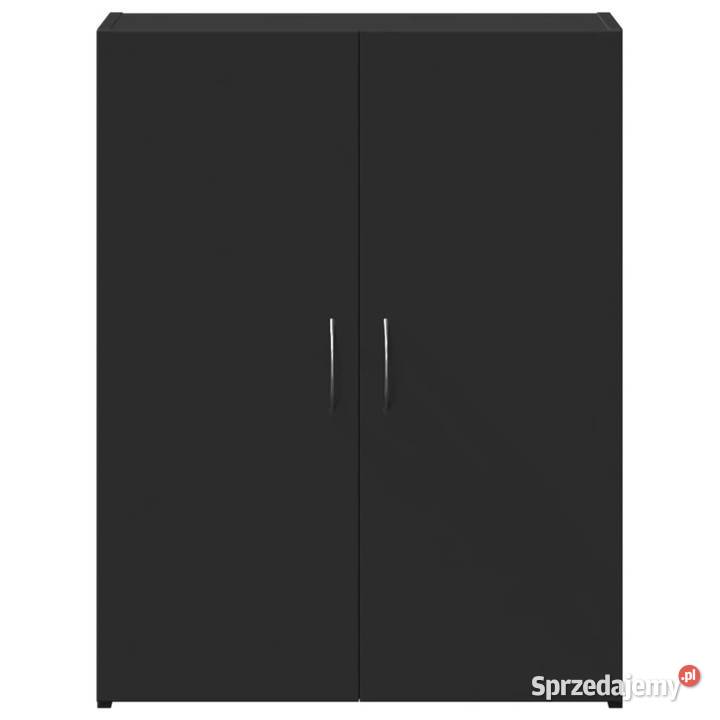 Szafka na dokumenty czarna 60x32x775 WM840766 Warszawa