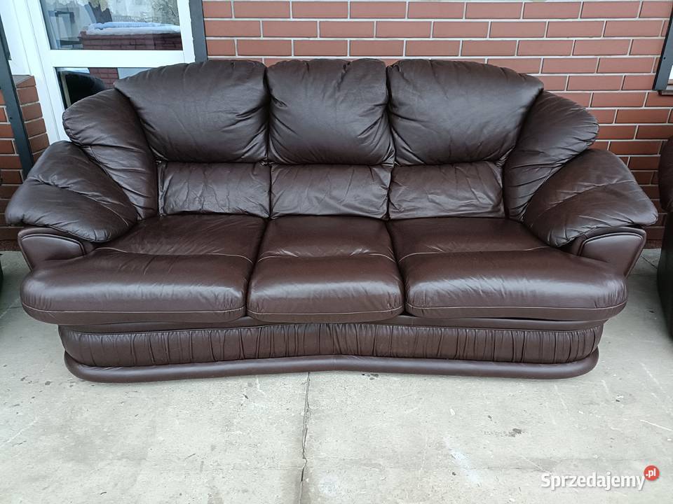 Sprzedam wypoczynek 321 ze skóry wielkopolskie Konin