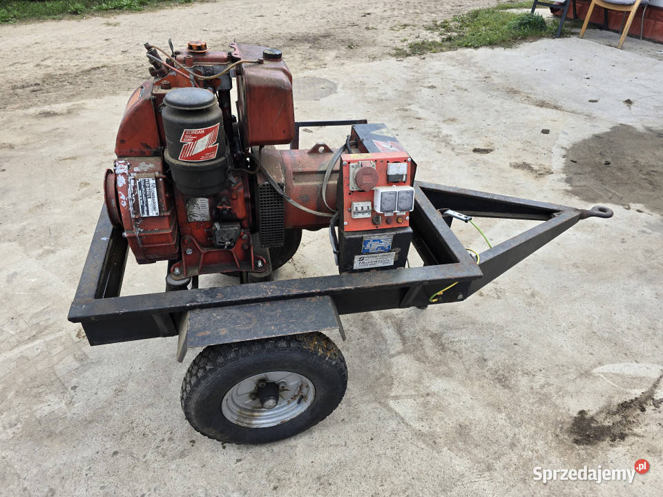 Agregat prądotwórczy 7 kVA 220380 V MDE7 Korpele sprzedam