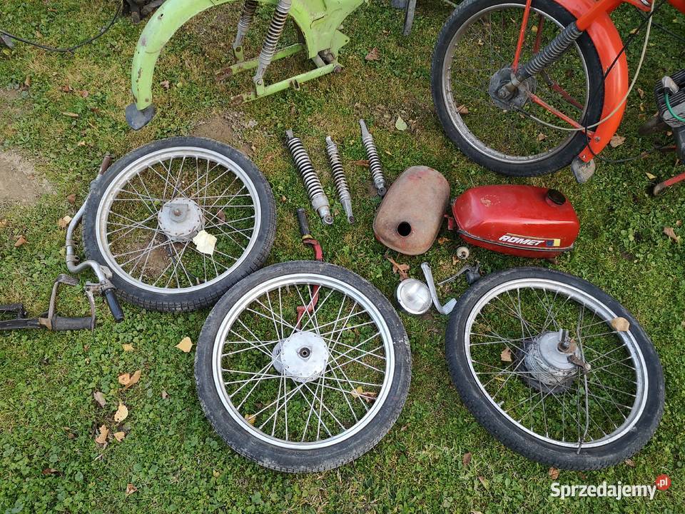 Motorynka dwa komary ramy części łańcuch Kańczuga